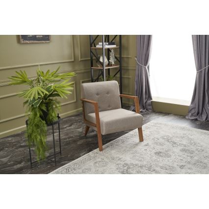 Fauteuil DELI crème