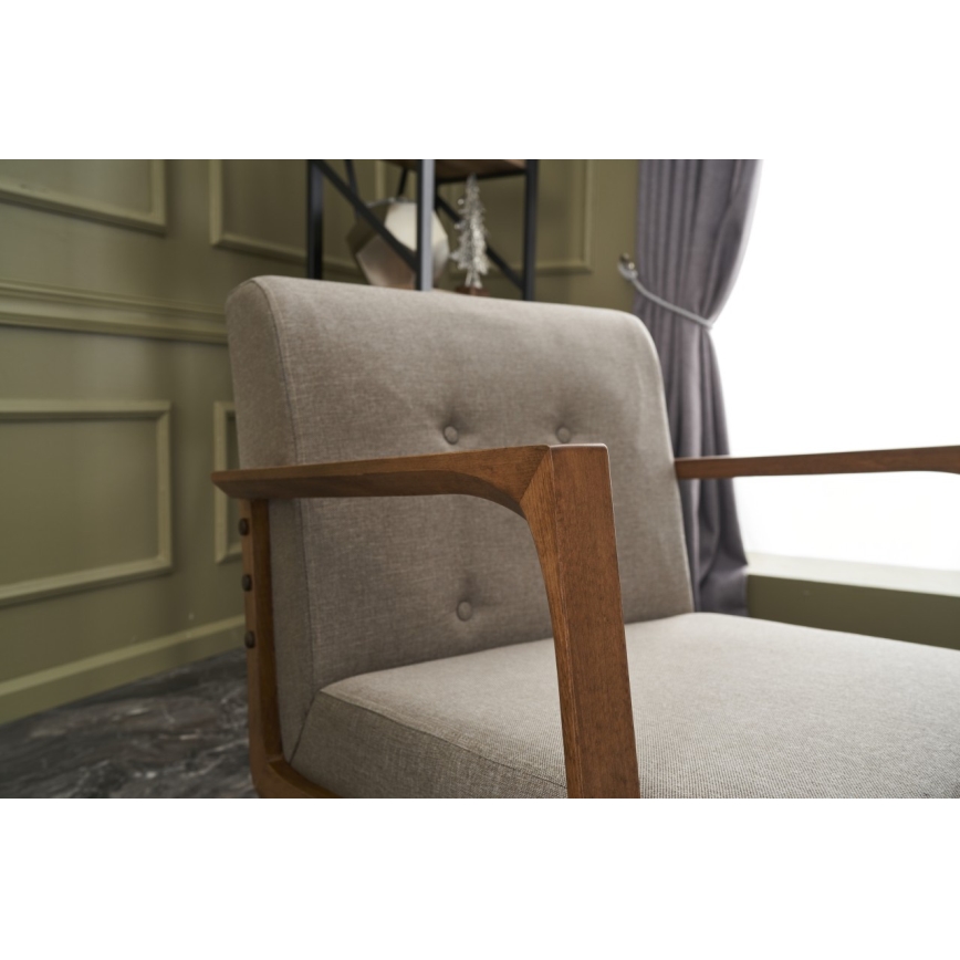 Fauteuil DELI crème