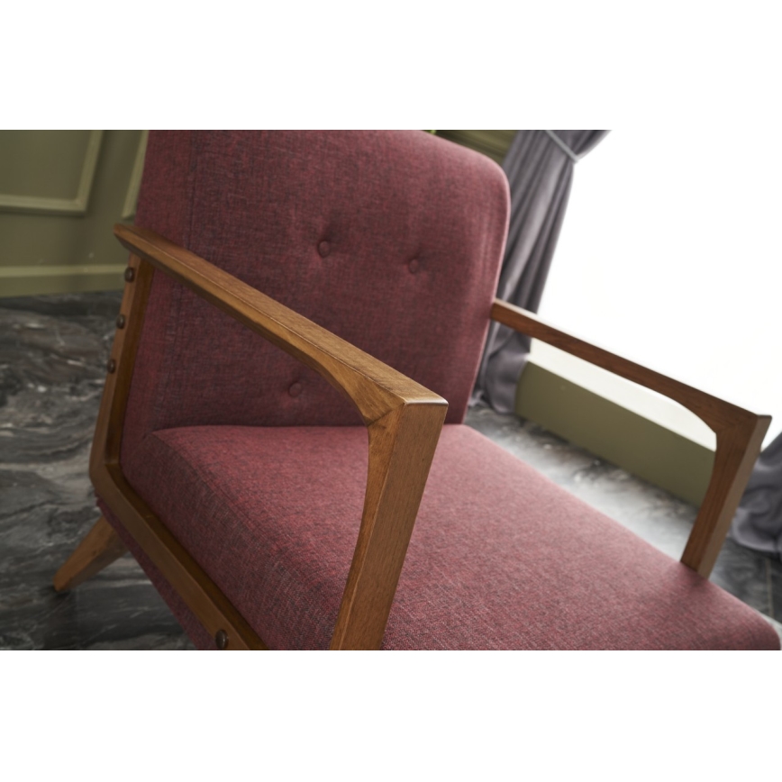 Fauteuil DELI rouge