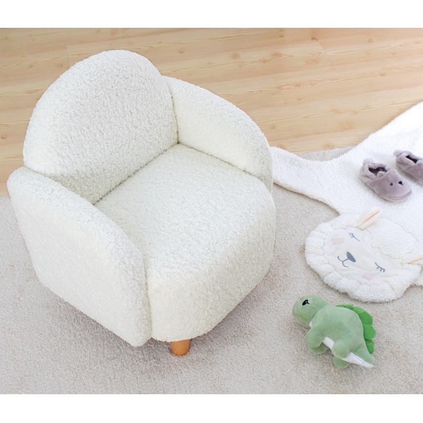 Fauteuil enfant DORY blanc