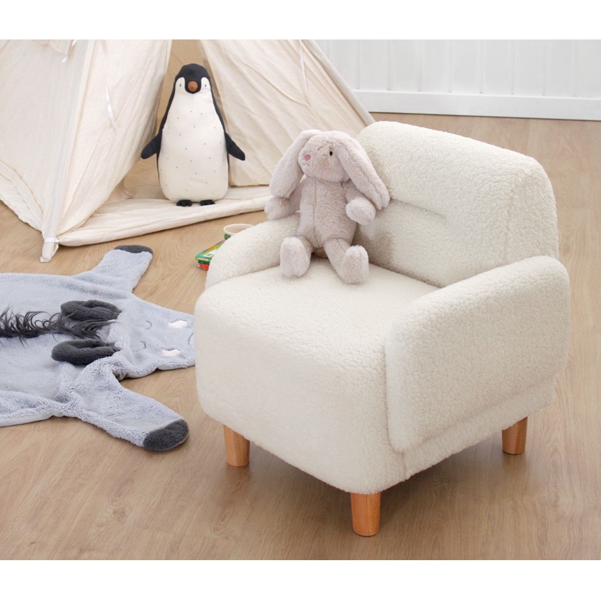 Fauteuil enfant LORY blanc