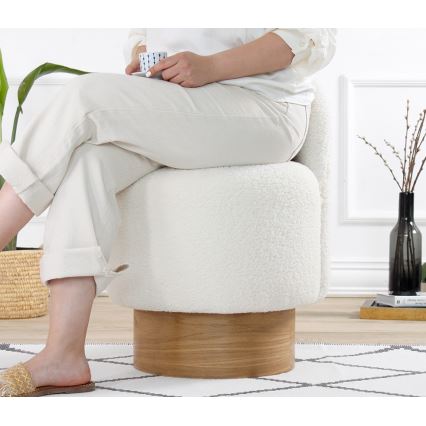 Fauteuil enfant RIKI 40x47 cm blanc