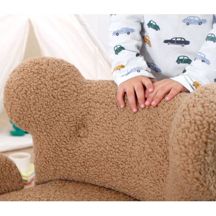 Fauteuil enfant TOBI marron