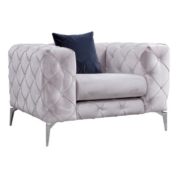 Fauteuil EUGEN gris clair