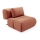 Fauteuil FANO marron
