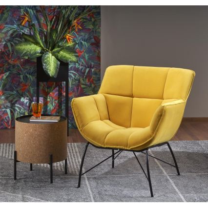 Fauteuil FIGA jaune