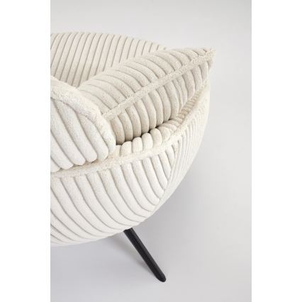 Fauteuil FORTE crème