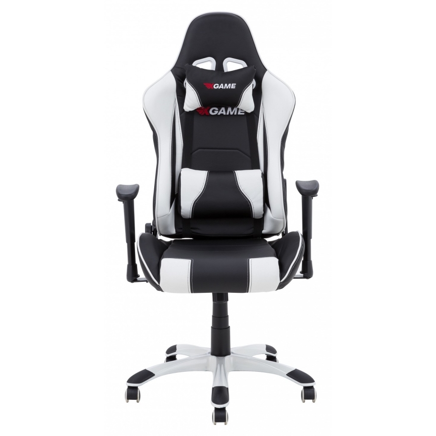 Fauteuil gaming noir/blanc