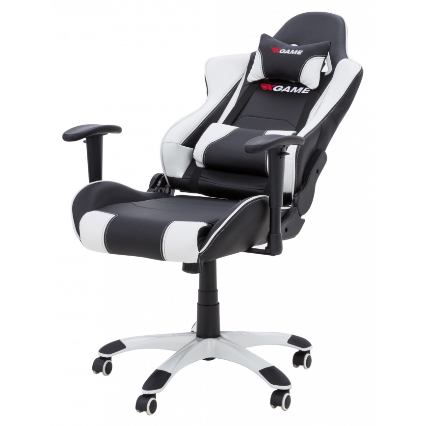 Fauteuil gaming noir/blanc