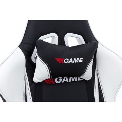 Fauteuil gaming noir/blanc