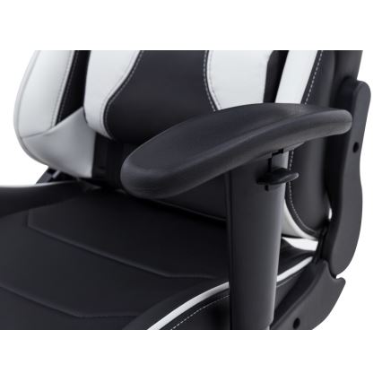 Fauteuil gaming noir/blanc