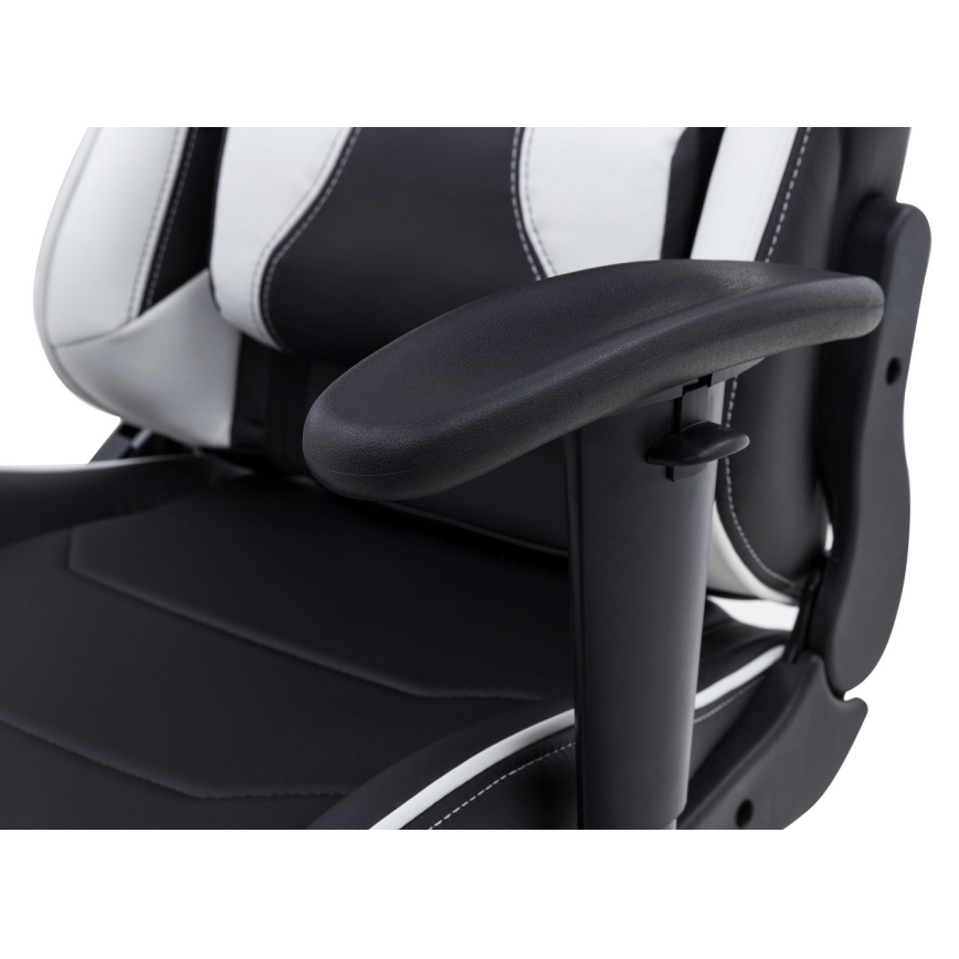 Fauteuil gaming noir/blanc