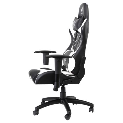 Fauteuil gaming VARR Flash avec rétro-éclairage LED RVB + télécommande noire/blanche