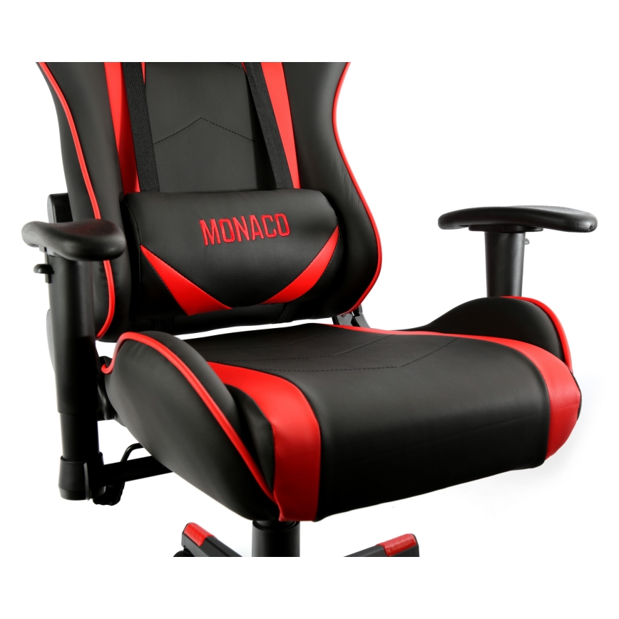 Fauteuil gaming VARR Monaco noire/rouge