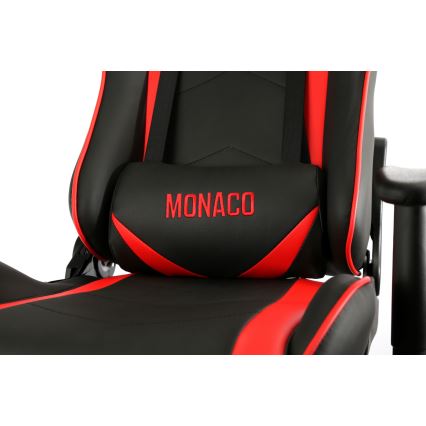 Fauteuil gaming VARR Monaco noire/rouge