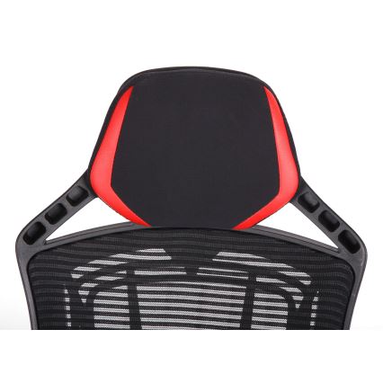 Fauteuil gaming VARR Spider noire/rouge