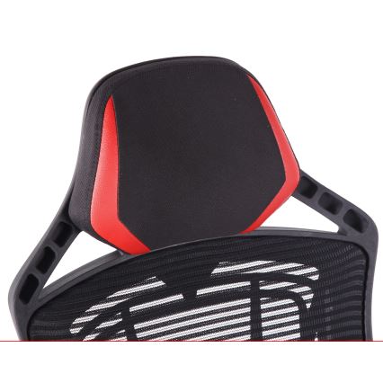 Fauteuil gaming VARR Spider noire/rouge