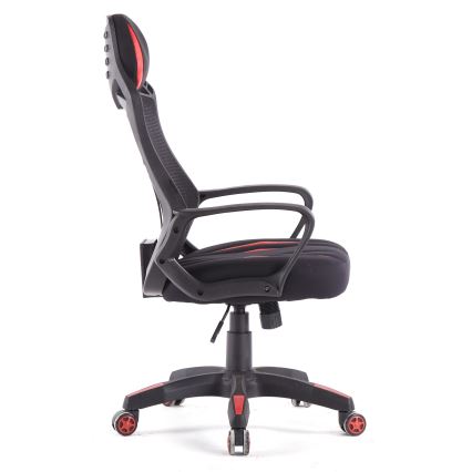 Fauteuil gaming VARR Spider noire/rouge