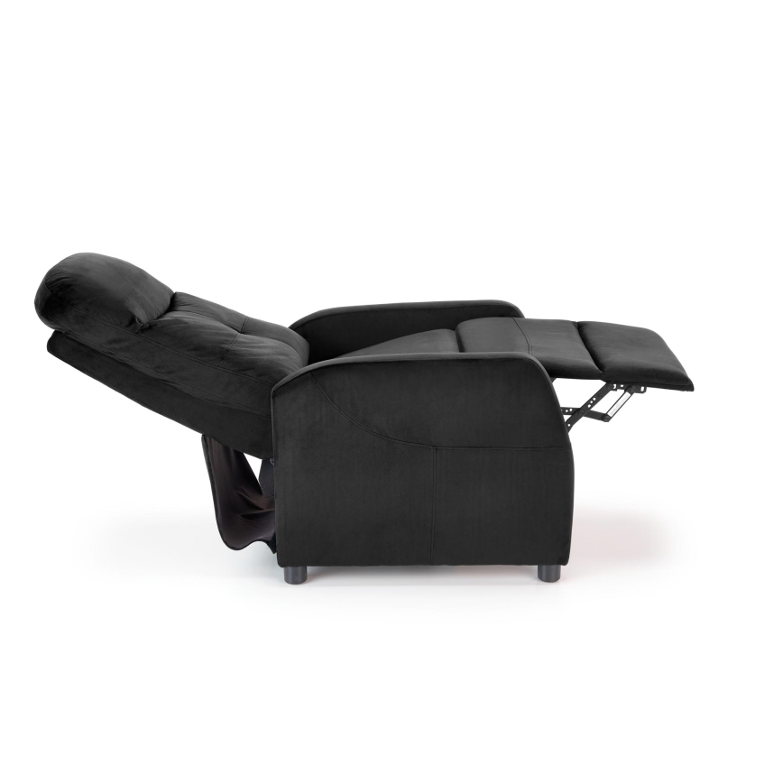 Fauteuil inclinable FELIPE noir