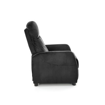 Fauteuil inclinable FELIPE noir