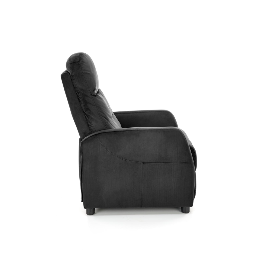 Fauteuil inclinable FELIPE noir