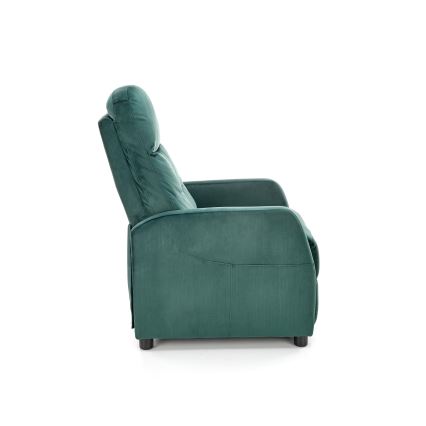Fauteuil inclinable FELIPE vert foncé