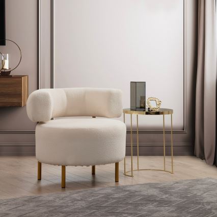 Fauteuil KARL blanc