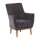 Fauteuil NUPI anthracite
