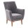 Fauteuil NUPI gris