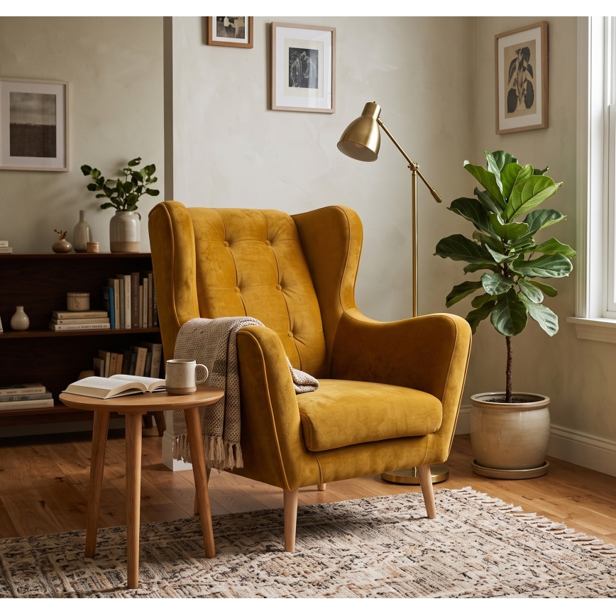 Fauteuil OMI XXL jaune