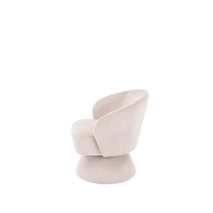 Fauteuil pivotant NOVU beige