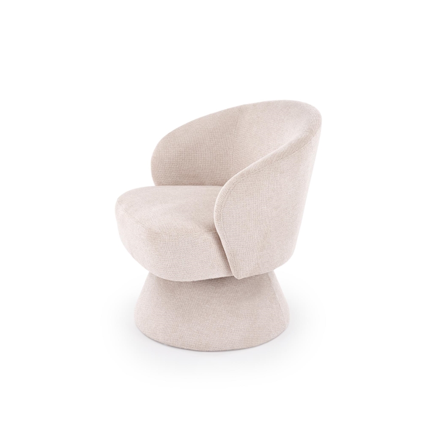 Fauteuil pivotant NOVU beige