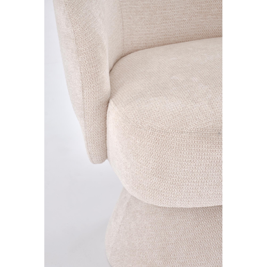 Fauteuil pivotant NOVU beige