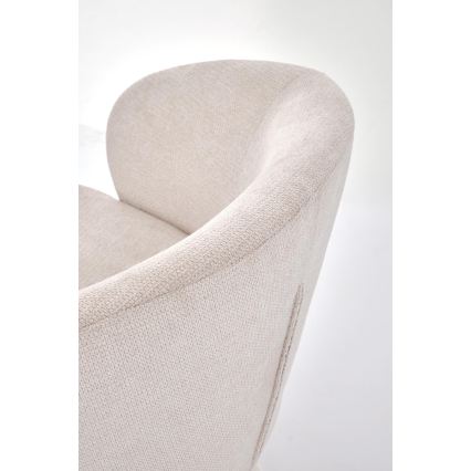 Fauteuil pivotant NOVU beige