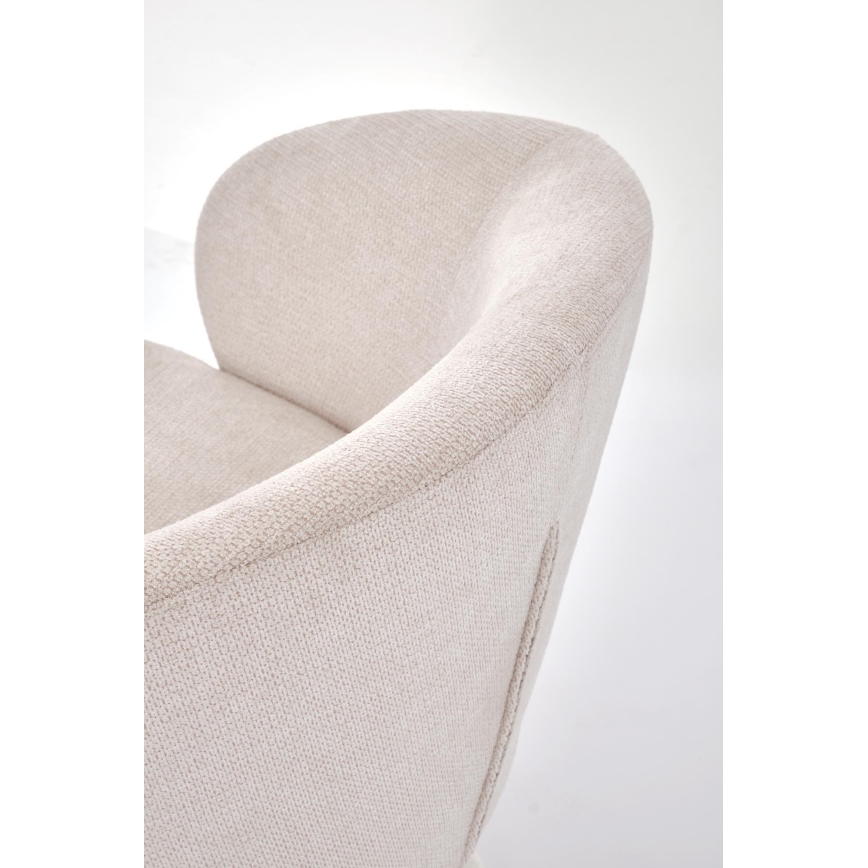 Fauteuil pivotant NOVU beige