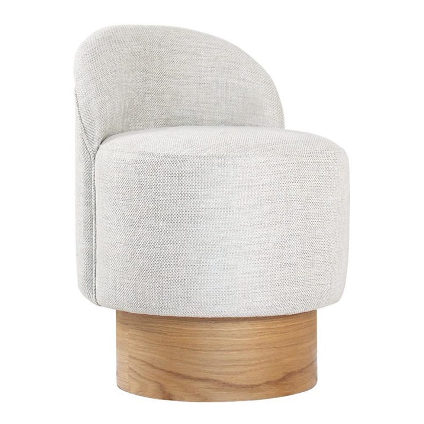 Fauteuil pour enfant RIKI 40x47 cm, gris clair