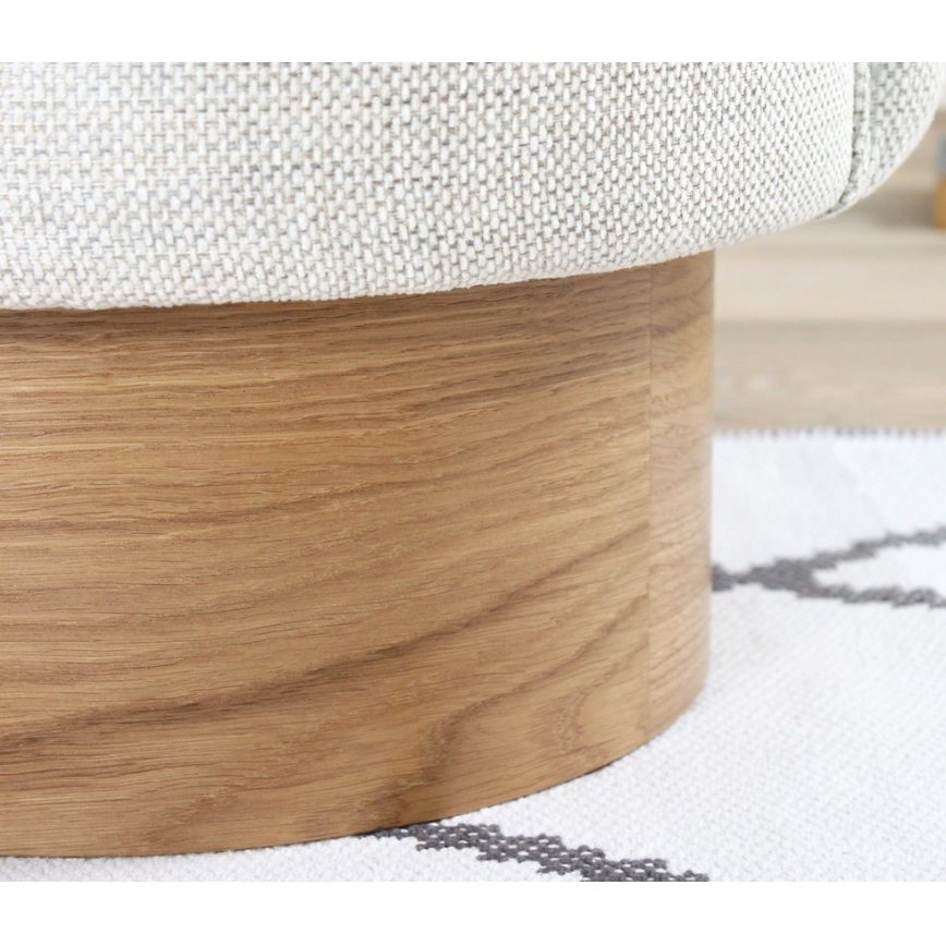 Fauteuil pour enfant RIKI 40x47 cm, gris clair