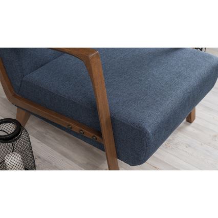 Fauteuil PUKI bleu
