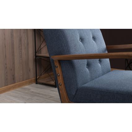 Fauteuil PUKI bleu