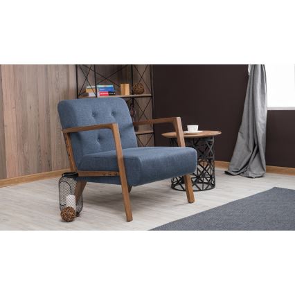 Fauteuil PUKI bleu