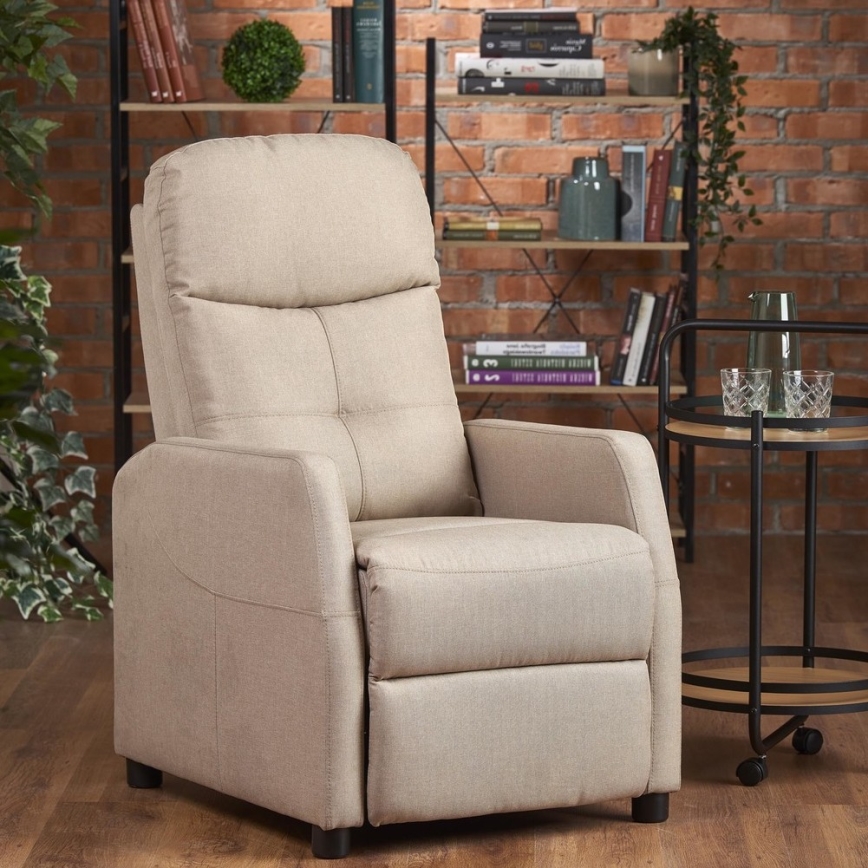 Fauteuil réglable FELIPE beige
