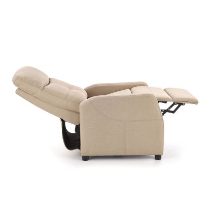 Fauteuil réglable FELIPE beige