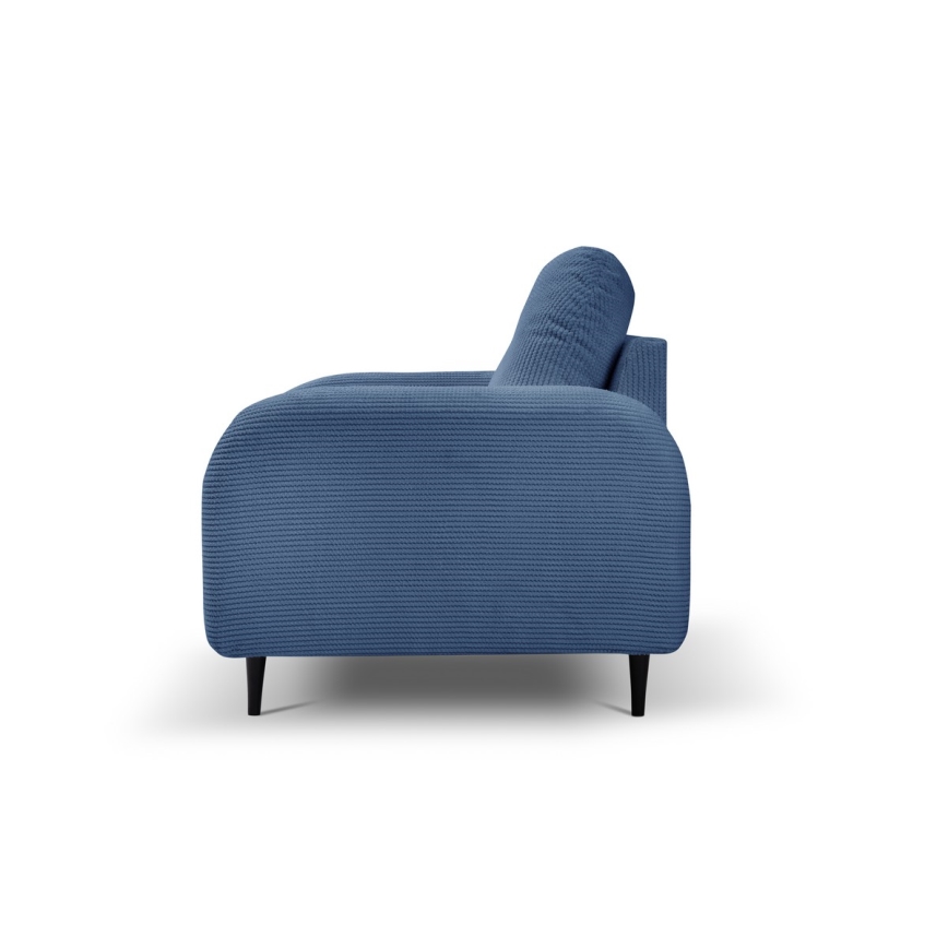 Fauteuil rembourré CLOUDY bleu