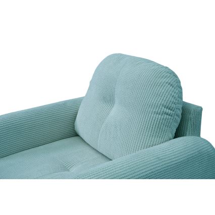 Fauteuil rembourré CLOUDY turquoise