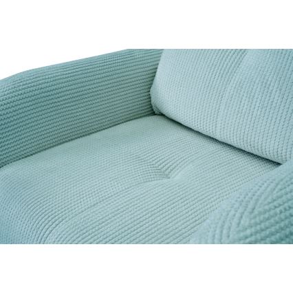 Fauteuil rembourré CLOUDY turquoise