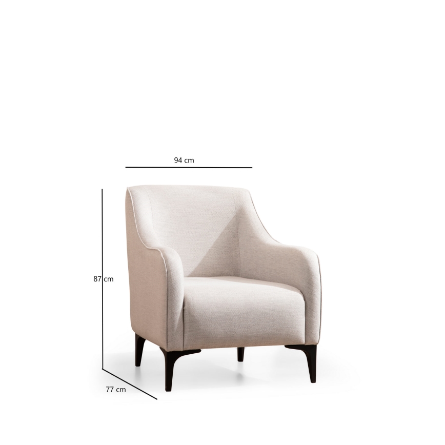 Fauteuil ROCO blanc