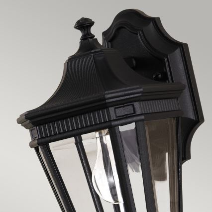 Feiss - Applique murale d'extérieur COTSWOLD LANE 1xE27/100W/230V IP44 noire