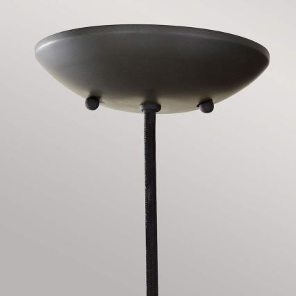 Feiss - Suspension sur câble BESO 1xE27/60W/230V Ø 17,9 cm noir/cuivre