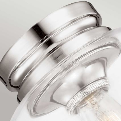 Feiss - Plafonnier HOUNSLOW 1xE27/60W/230V chrome brillant