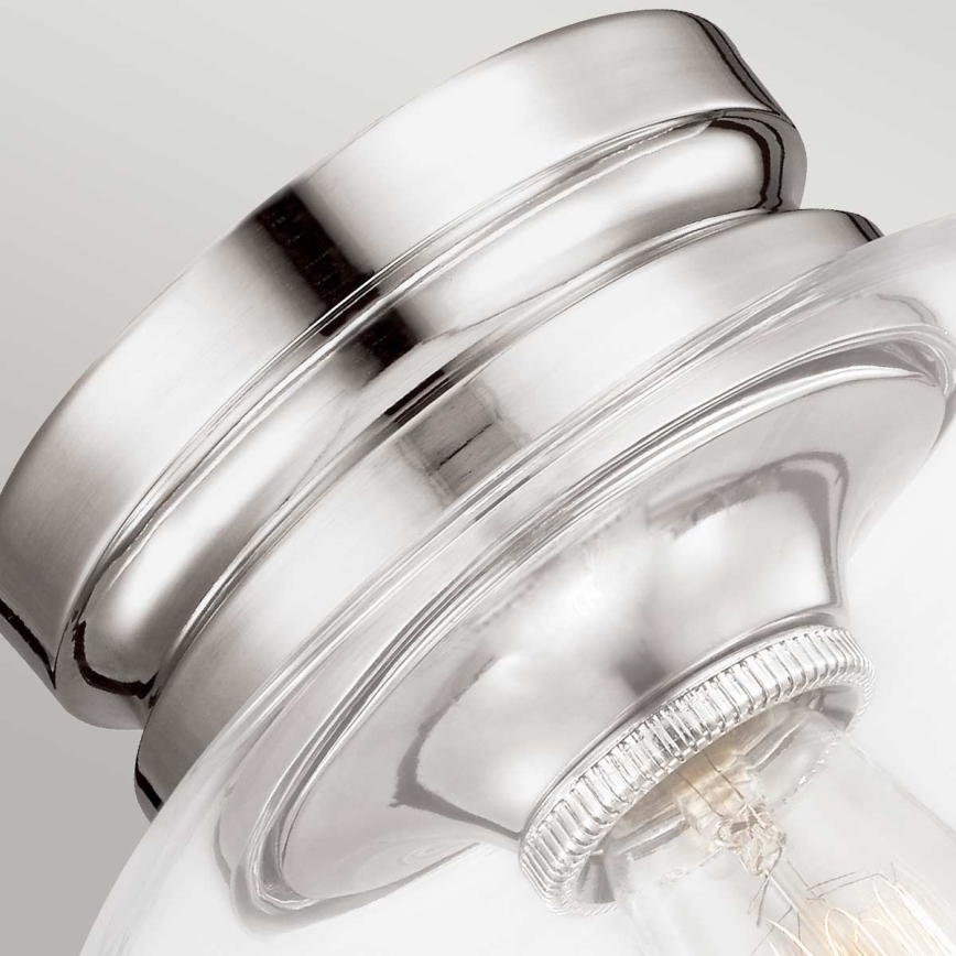 Feiss - Plafonnier HOUNSLOW 1xE27/60W/230V chrome brillant